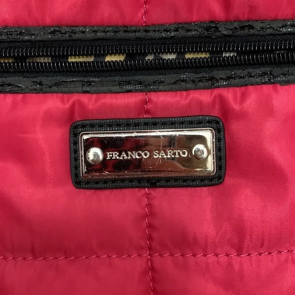 Franco Sarto‎ Poppy Red Quilted Crossbody Bag